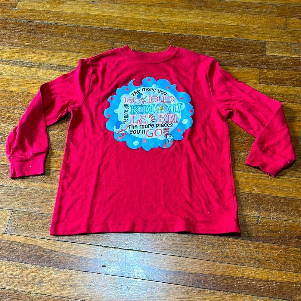 Dr Suess “The More You Read” Tee, Sz 8
